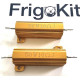50W 10 Ohm Aluminum Case Resistor – Pack of 5 Gold Shunt Resistors